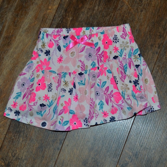 Cynthia Rowley Other - Pink Flower Skort w/Sparkles